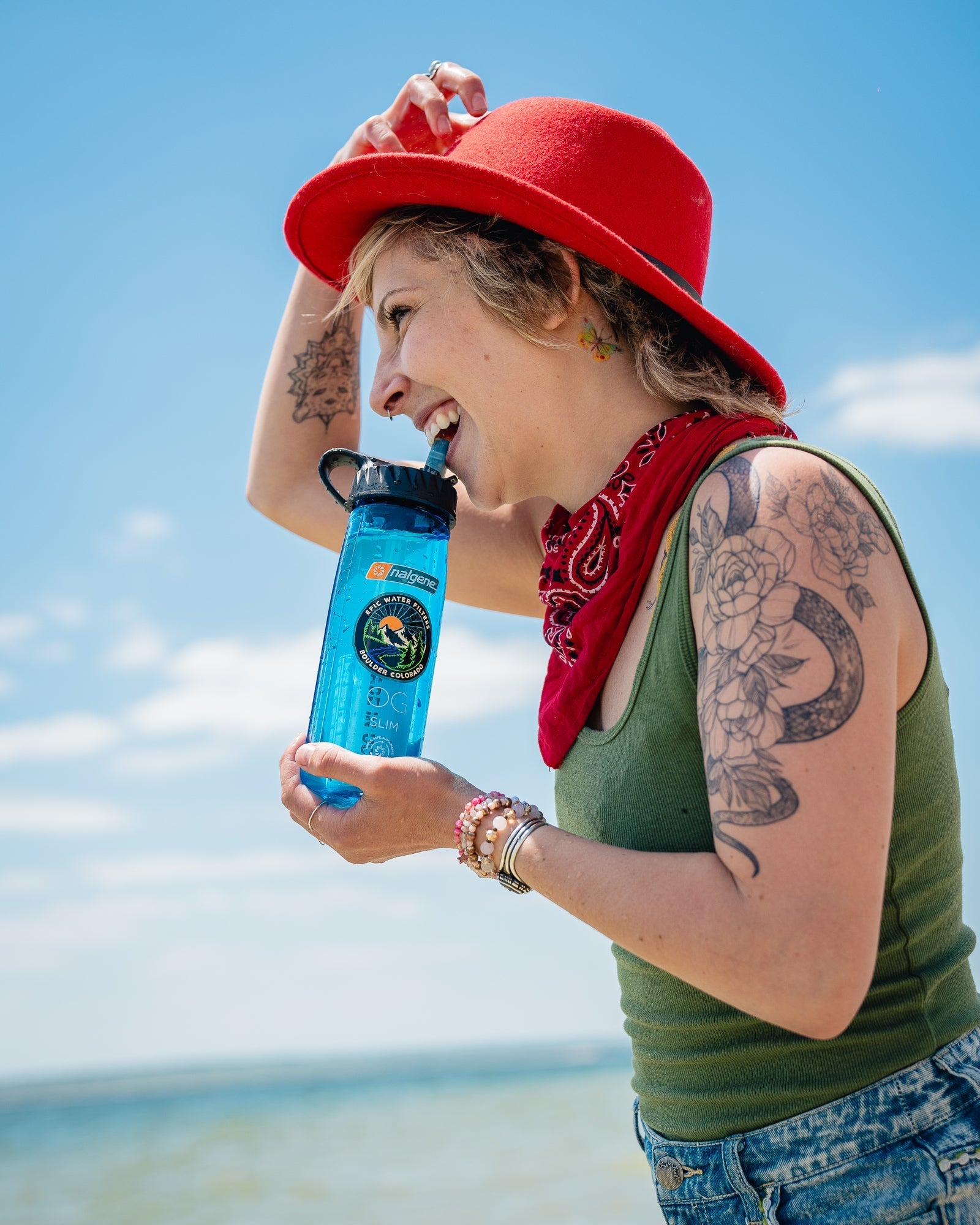 Epic Nalgene OG Slim | 24 oz Epic Water Filters USA