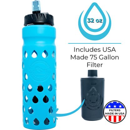 Epic Escape | Glass 32 oz Epic Water Filters USA